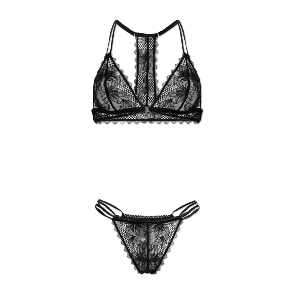 Emporio Armani Donna Nero Mutande, L, New,