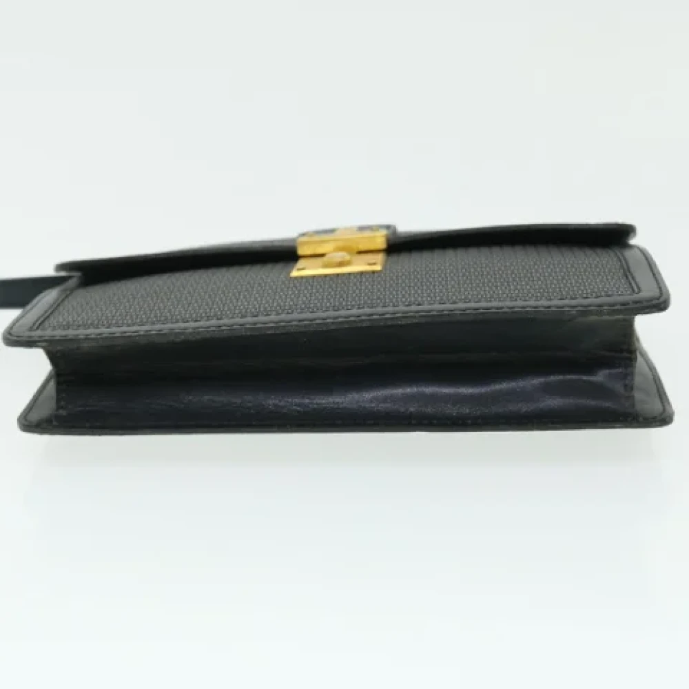 Bally Pre-owned Leather clutches Gray Dames