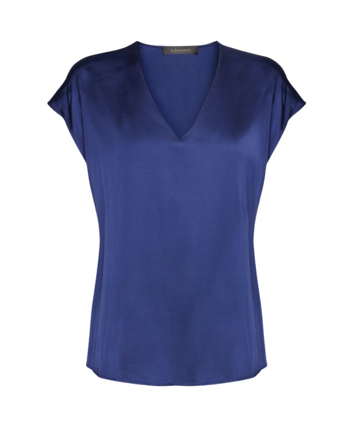 v-neck-satin-blouse-stretch-fabric