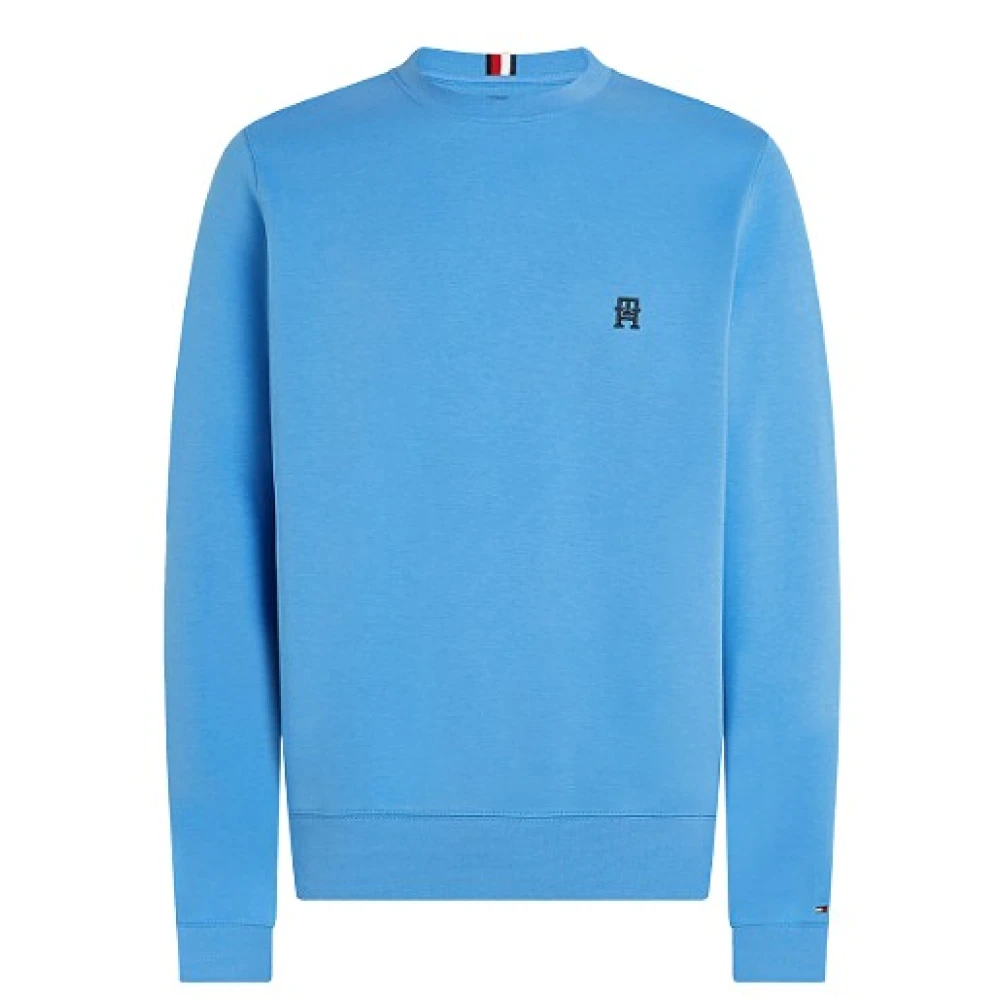 Tommy Hilfiger Azzurro Felpa Girocollo - Immagine 2
