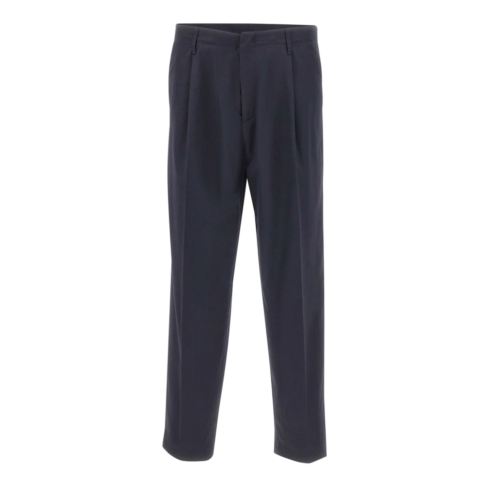 Dondup Men's Blue Straight Trousers, W30, Miles Trousers