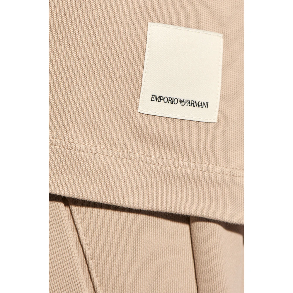 Emporio Armani T-Shirts Beige Heren