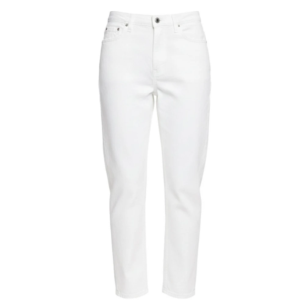 Dondup Donna Bianco Jeans, W28, New,