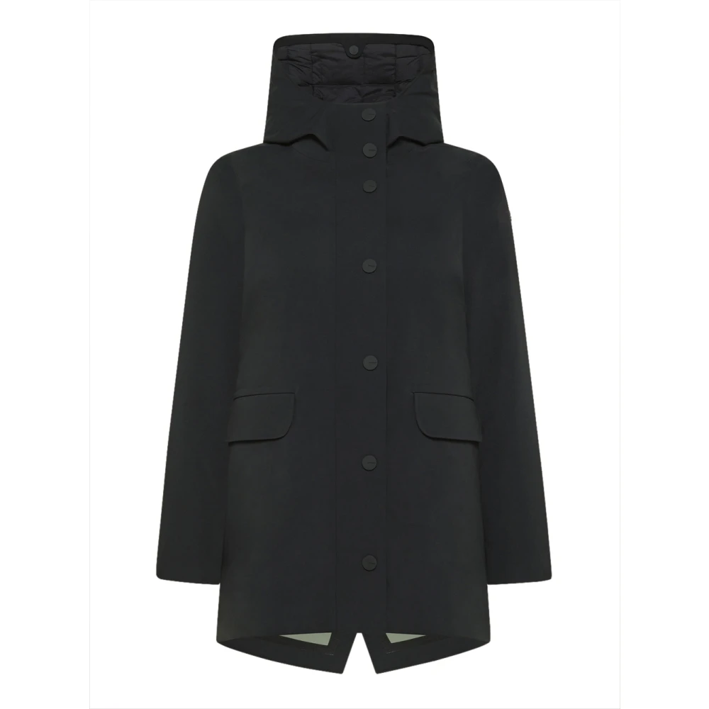 RRD Afneembare Parka Jas Zwart Black Dames