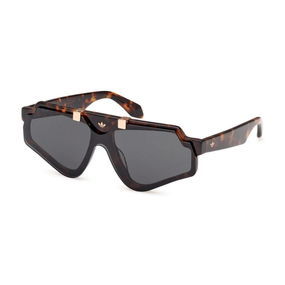 Adidas Originals Brown Modern Geometric Sunglasses - Male - Sunglasses - One Size - Accessories