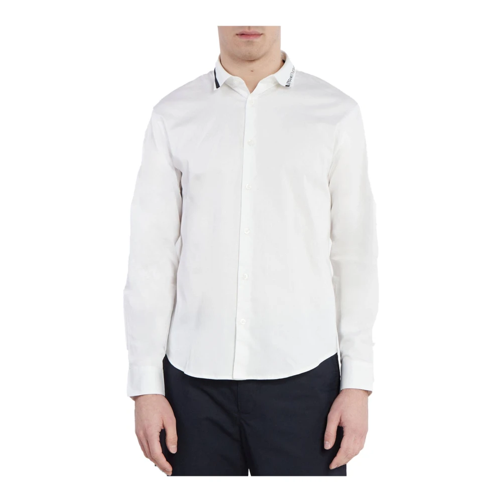 Armani Exchange Overhemd White Heren