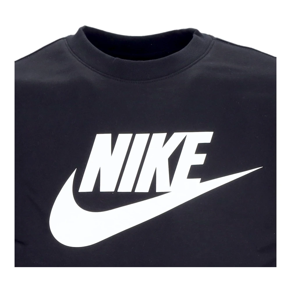 Nike Grafische Crewneck Sweatshirt Black Heren