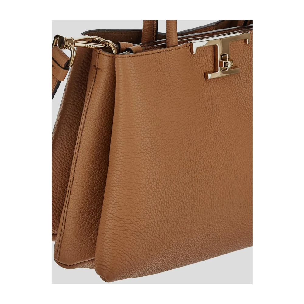 TOD'S Tijdloze Leren Tas Brown Dames