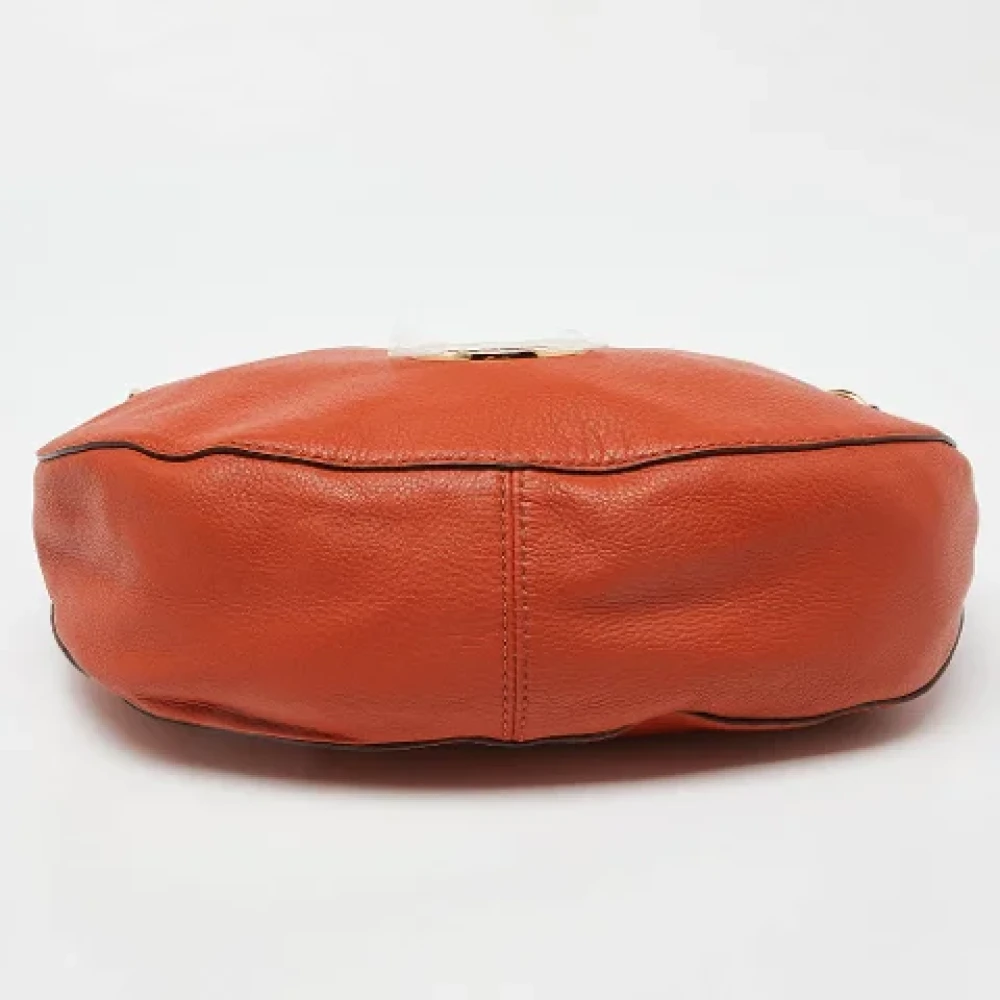 Michael Kors Pre-owned Leather handbags Orange Dames
