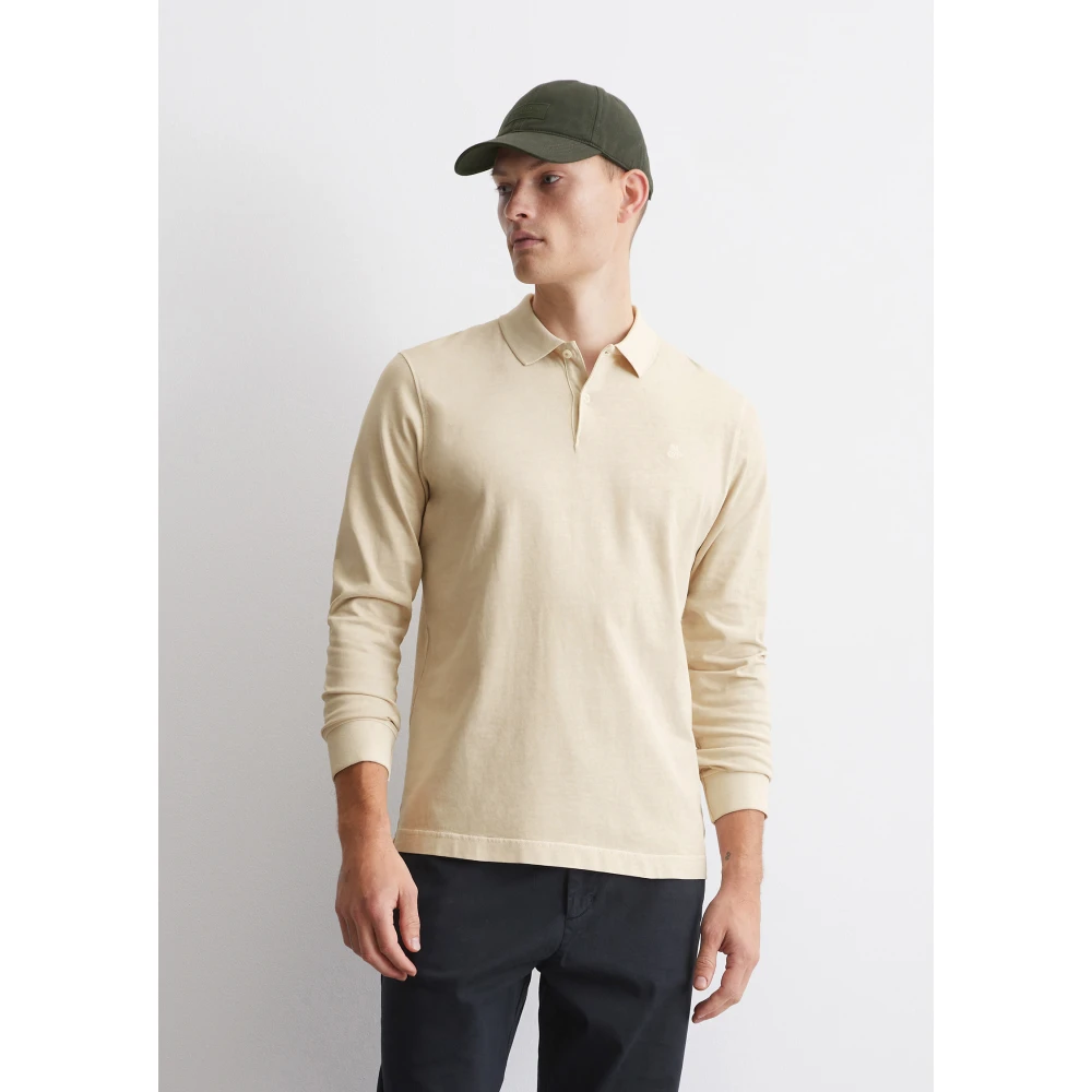 Marc O'Polo shirt jersey regular Beige Heren