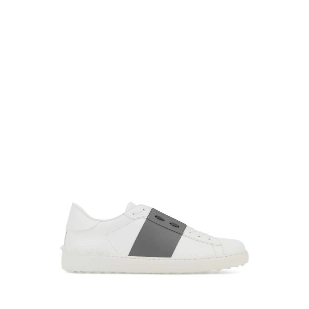 Valentino Garavani Men's White Calfskin Open Sneaker - Sneakers - 11 Uk - Shoes