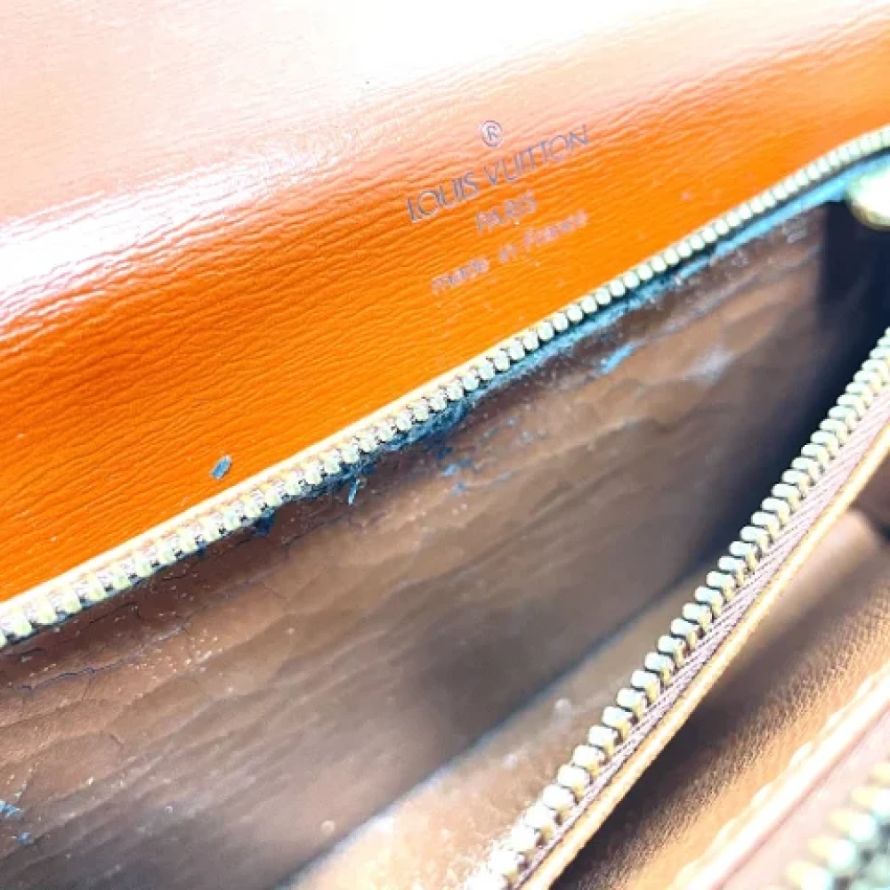 Louis Vuitton Vintage Pre-owned Leather louis-vuitton-bags Brown Dames