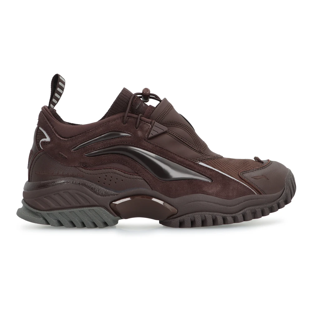 Random Identities Lage sneakers met technische stof Heren Schoenen Bruin