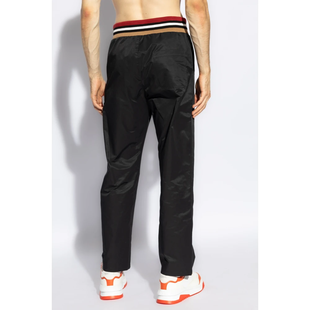 Moschino Straight-leg broek Black Heren