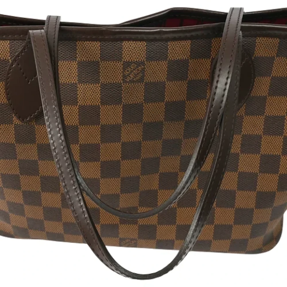 Louis Vuitton Vintage Pre-owned Canvas shoulder-bags Brown Dames