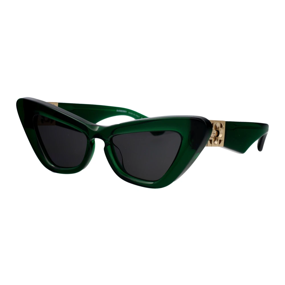 Burberry Woman Sunglass BE4421U - Frame color: Green, Lens color: Dark Grey - Image 2