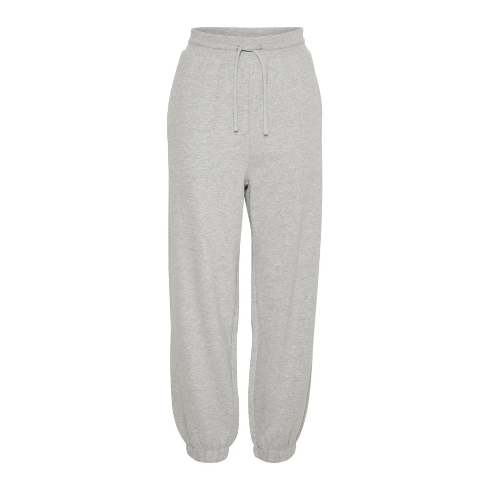 InWear Casual Sweatpants Light Grey Melange Gray Dames
