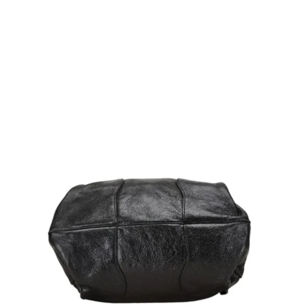 Celine Vintage Pre-owned Leather celine-bags Black Dames