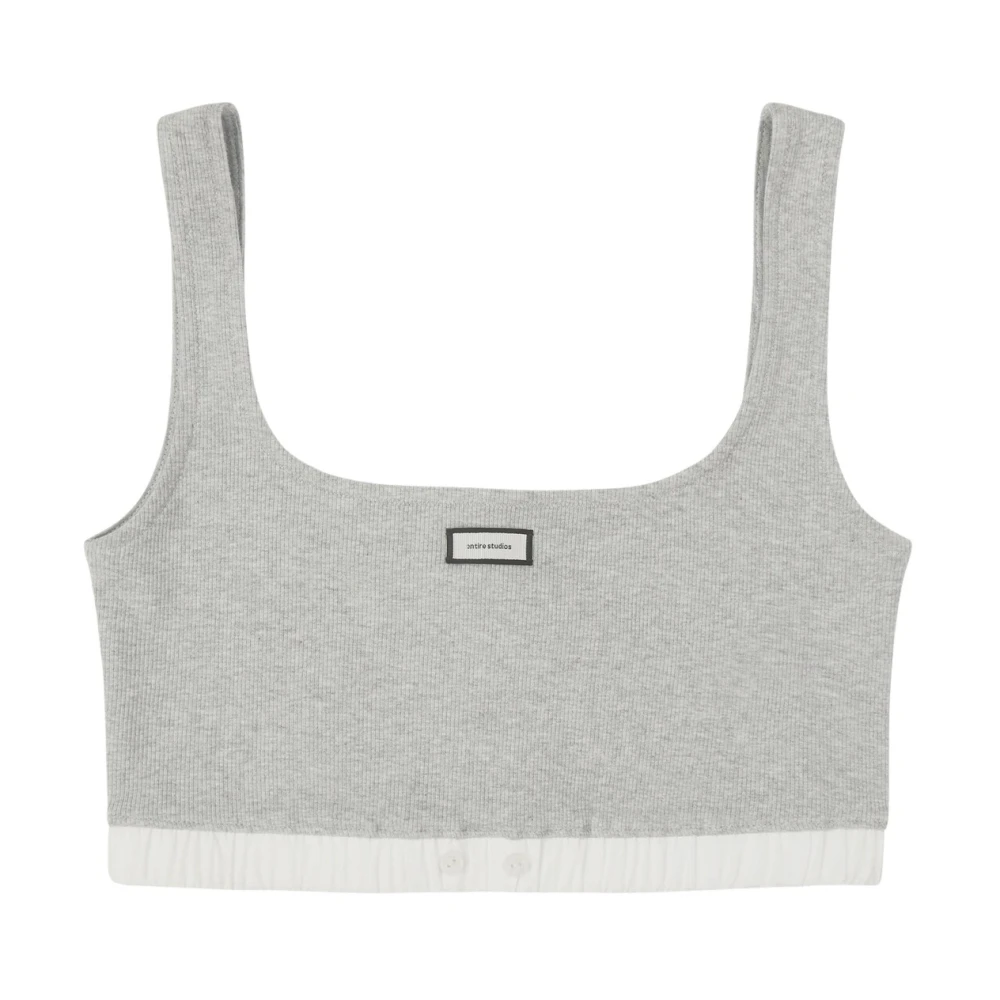 Entire Studios Damen Grau Oberteile, Mgröße: