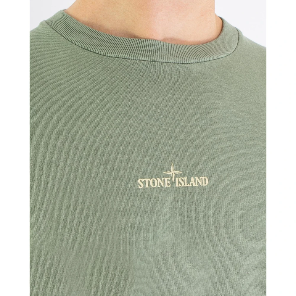 Stone Island Heren Camo One T-Shirt Groen Green Heren