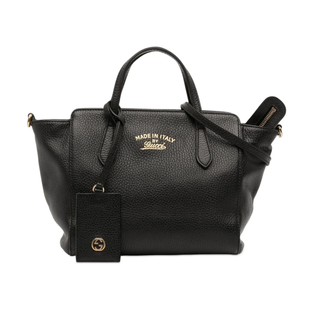 Gucci Vintage Donna Nero Pre-Owned, Taglia Unica, Used,