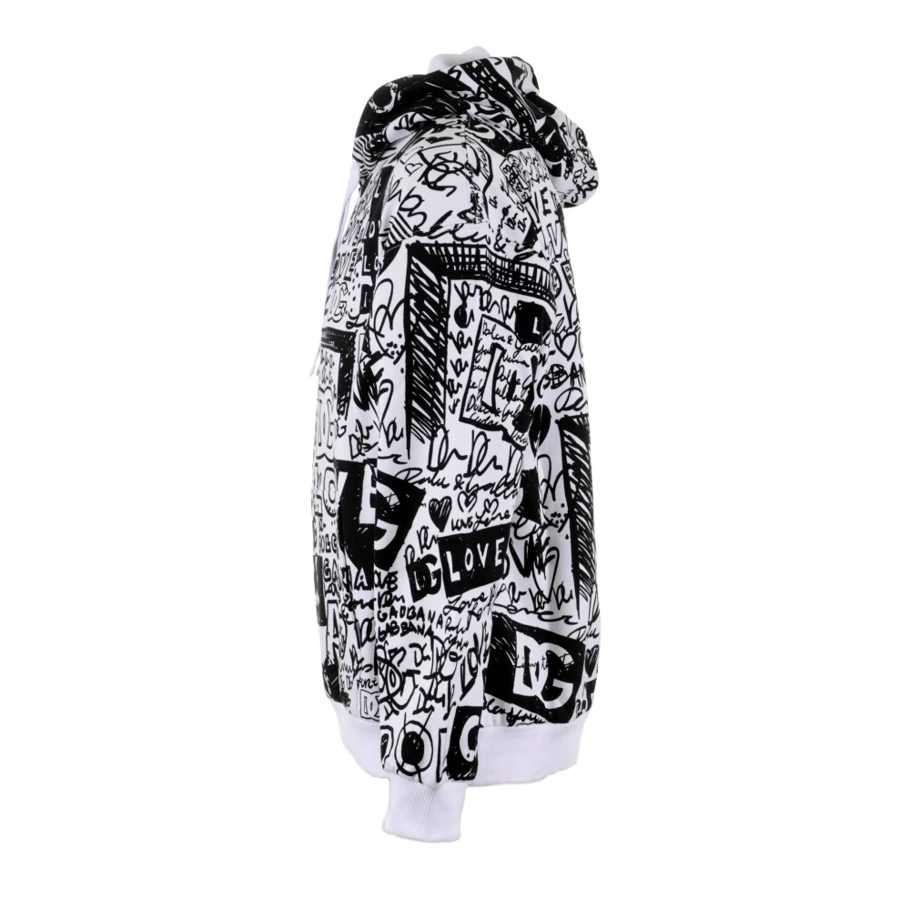 Dolce & Gabbana Heren Hoodie Black Heren