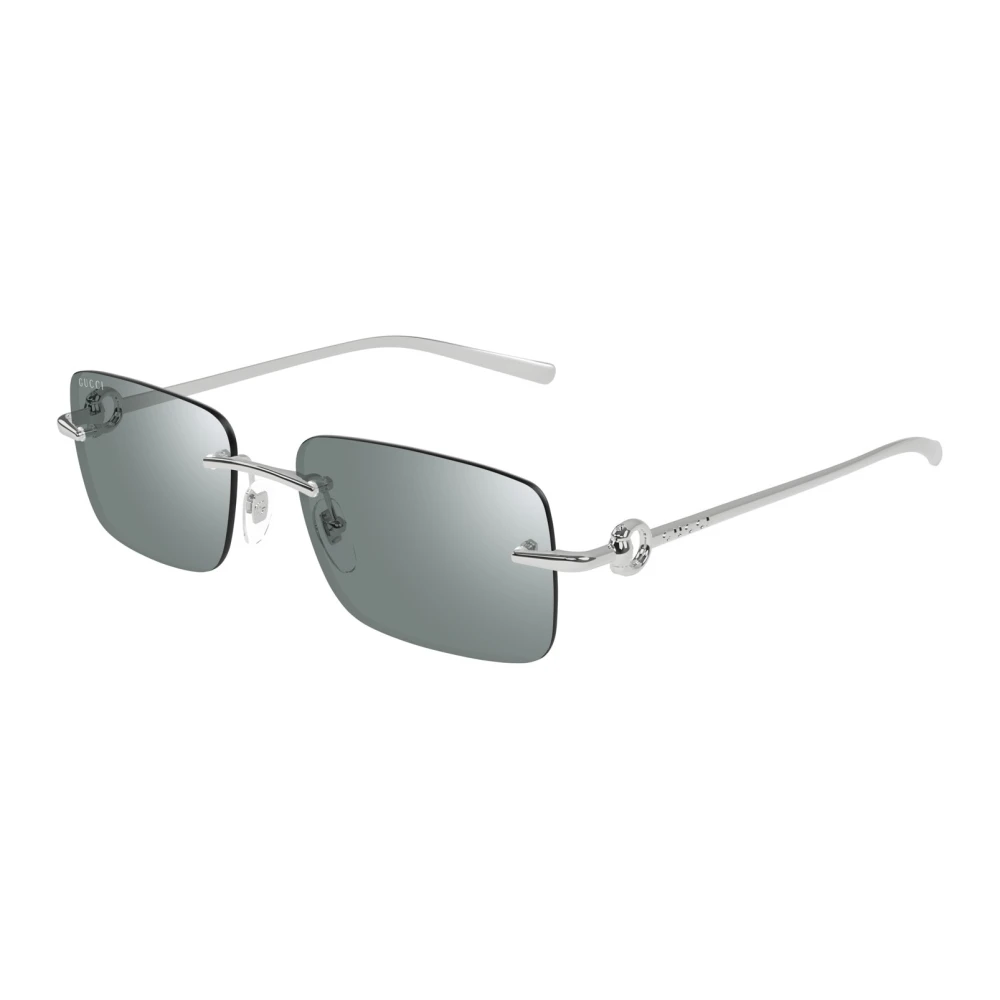 Gucci Men's Gray Sunglasses - Sunglasses - 55 Mm - Accessories