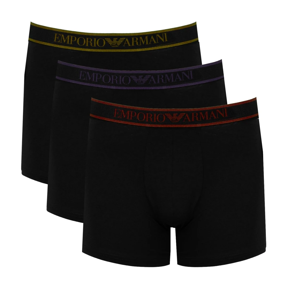 Emporio Armani Herren Schwarz Boxershorts