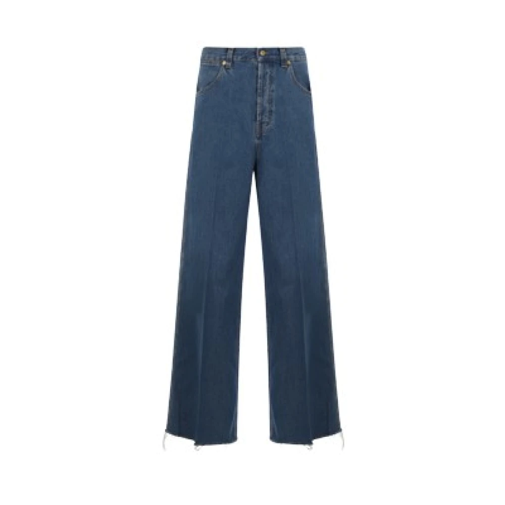 Gucci Wide Jeans Blue Heren