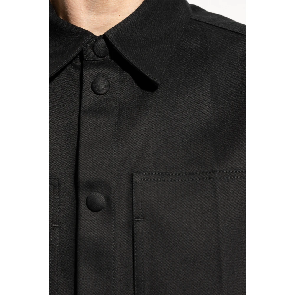 Jil Sander Overhemd met zakken Black Heren