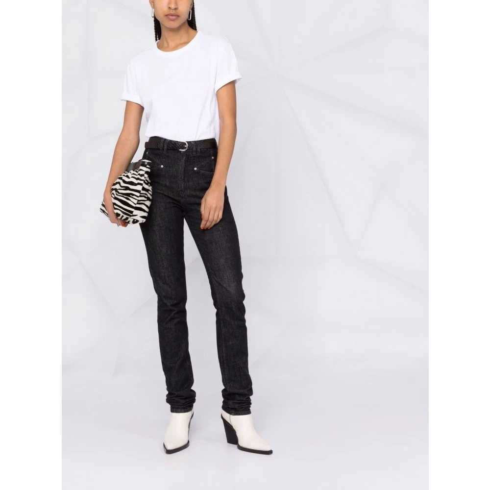 Khaite Witte korte mouwen T-shirt White Dames