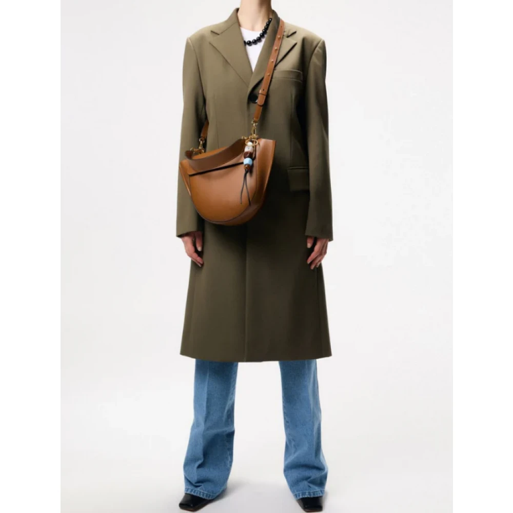 Wandler Bruine Schoudertas met Magneetsluiting Brown Dames
