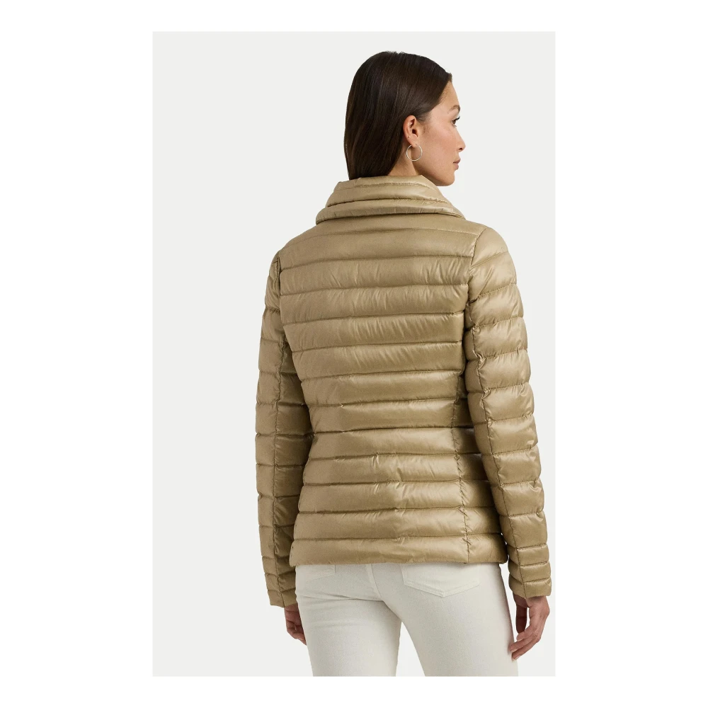 Ralph Lauren Geïsoleerde Jas Beige Dames