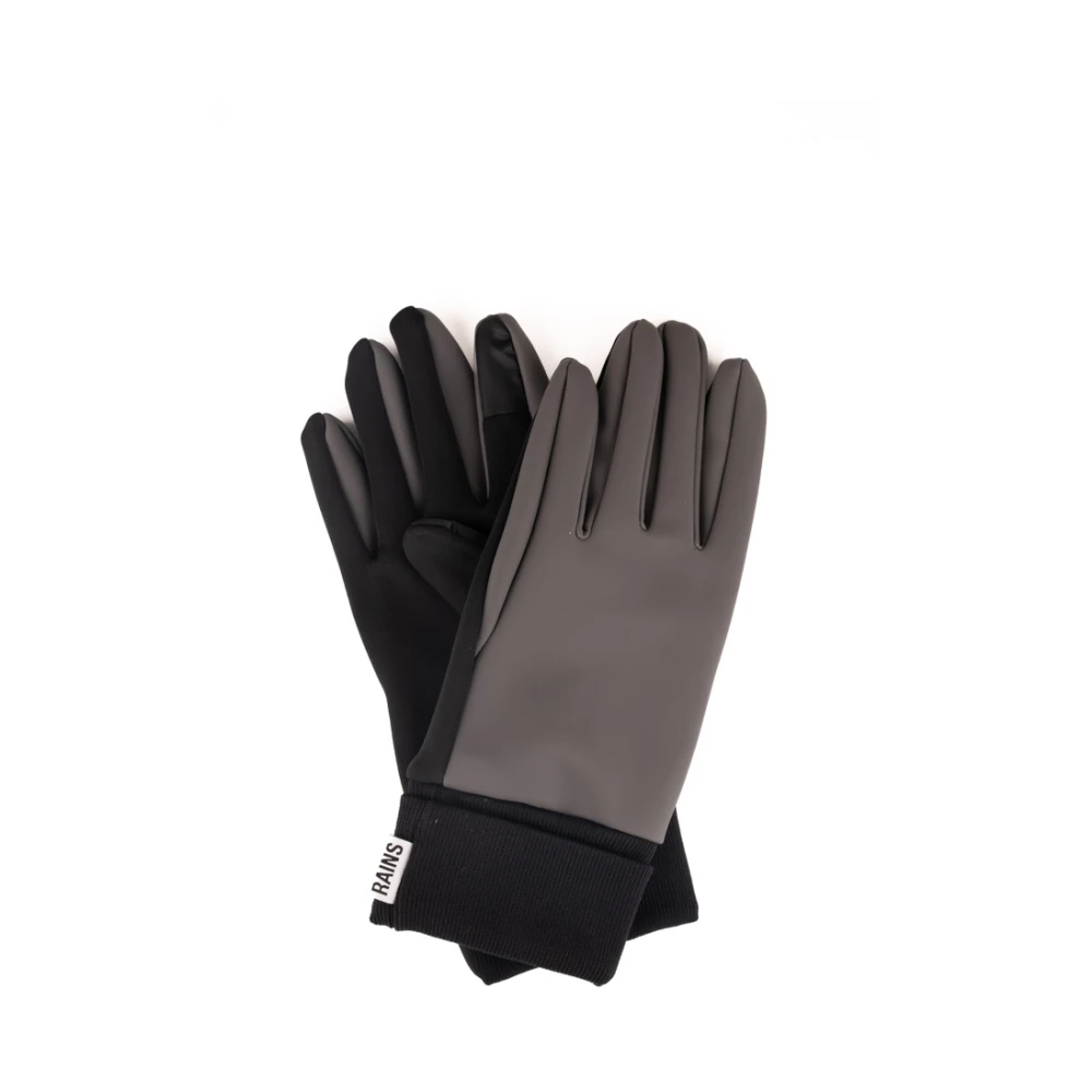 Rains Grijze Technische Touch Handschoenen Gray Heren