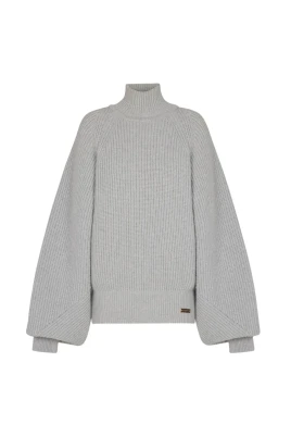 Batwing Ribbstickad Tröja