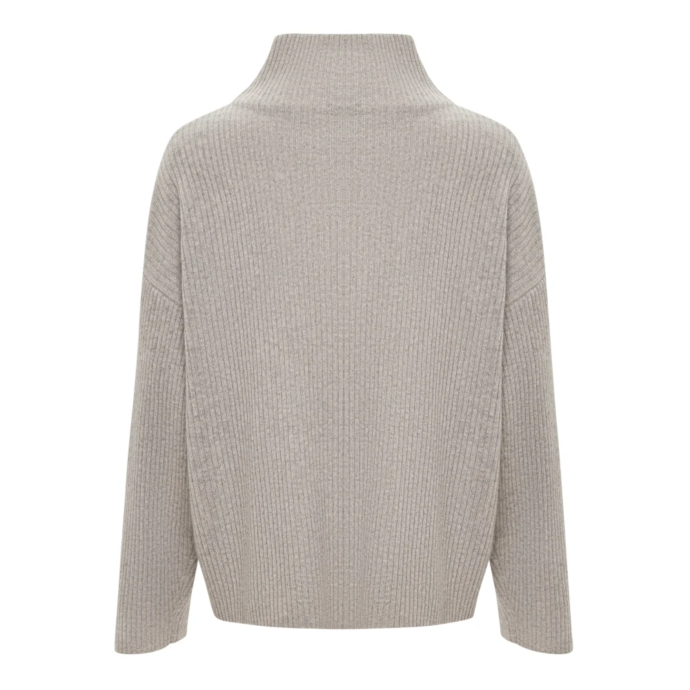 Cesare Gaspari Elegant Merino Zip-Up Sweater Alice Gray Dames