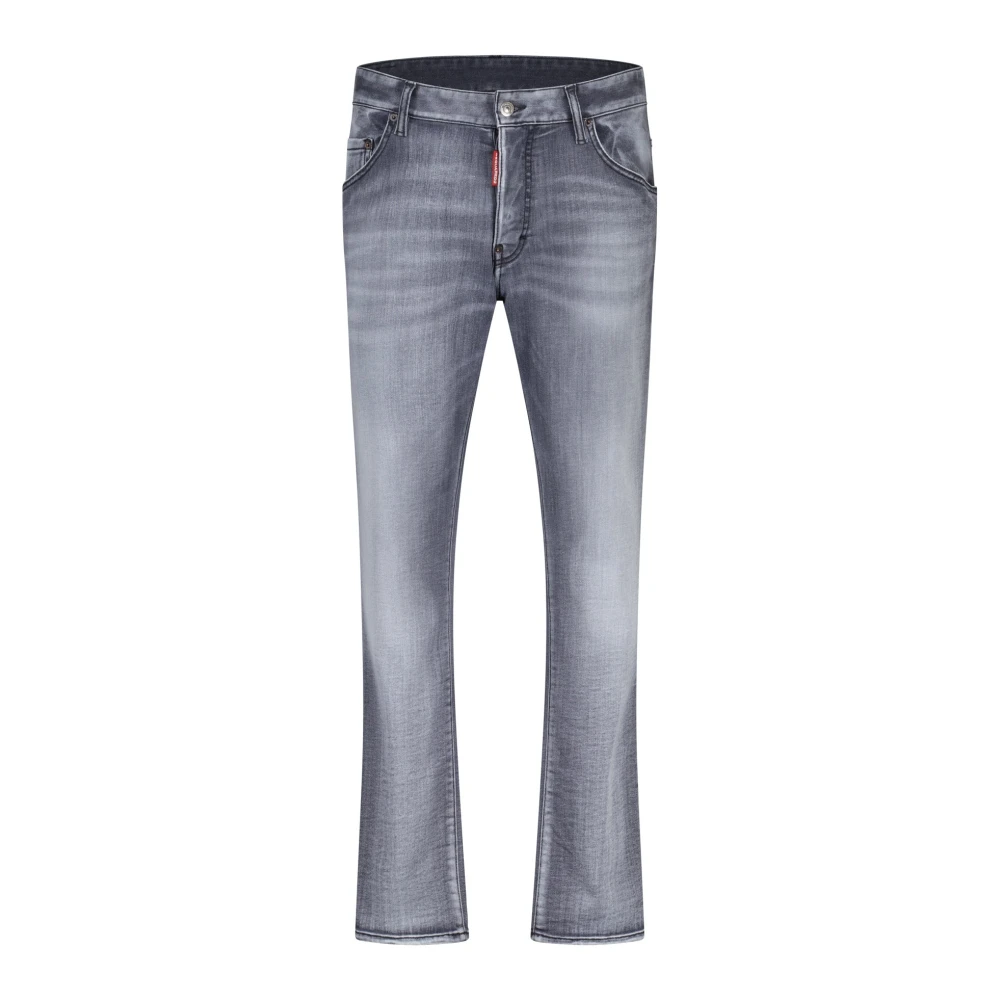 Dsquared2 Vervaagde Skater Jeans Gray Heren