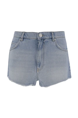 Denimshorts med klassisk stil