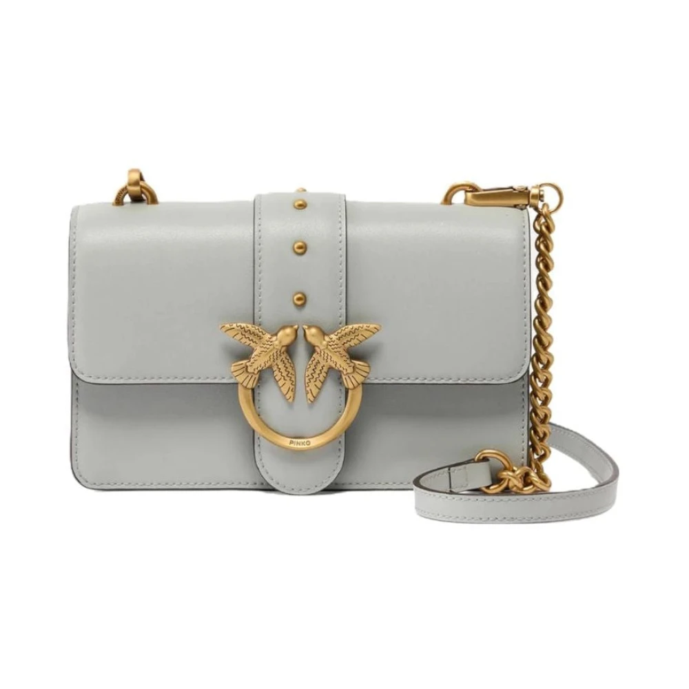 Pinko Women's Gray Love Bag - Cross Body Bags - One Size - Bags