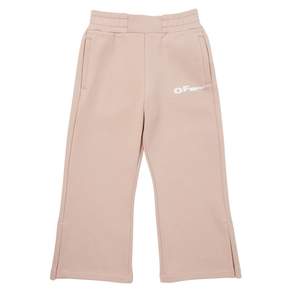 Off White Girls Pink Type Joggers - Sweatpants - 14 Y - Kids