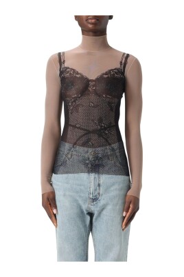 black-laceup-mock-neck-top