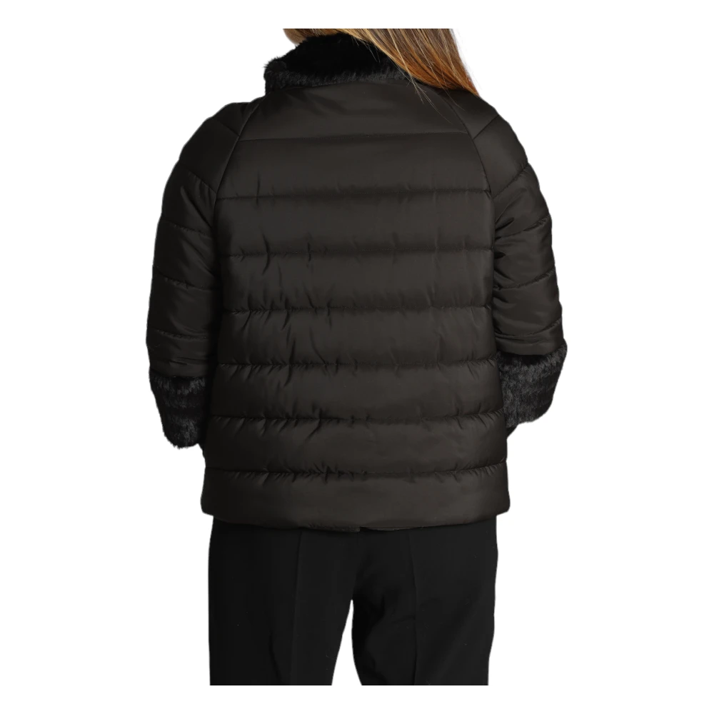 Alviero Martini 1a Classe Winter Jackets Black Dames