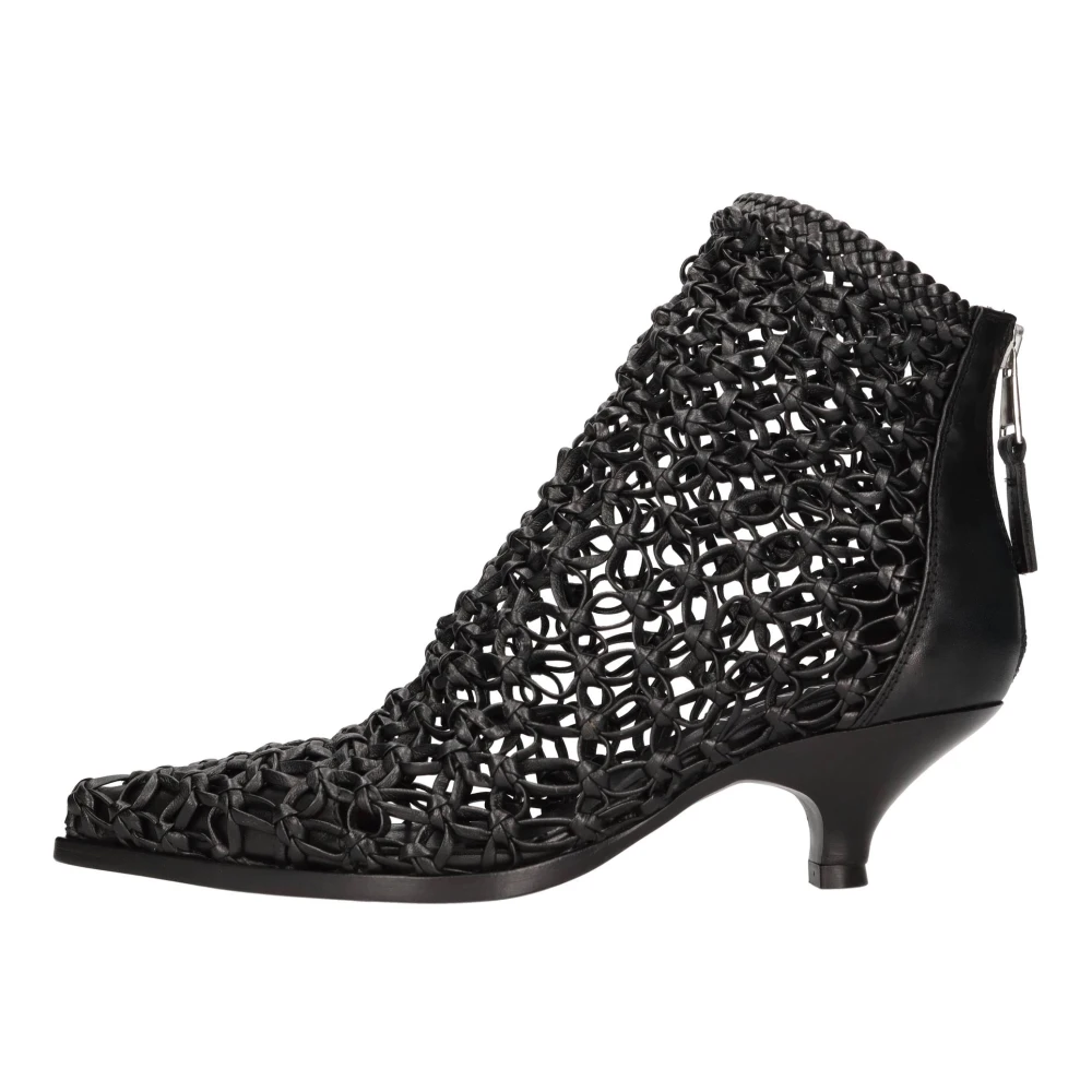 Elena Iachi Femme Noir - Shoes > Boots > Heeled Boots
