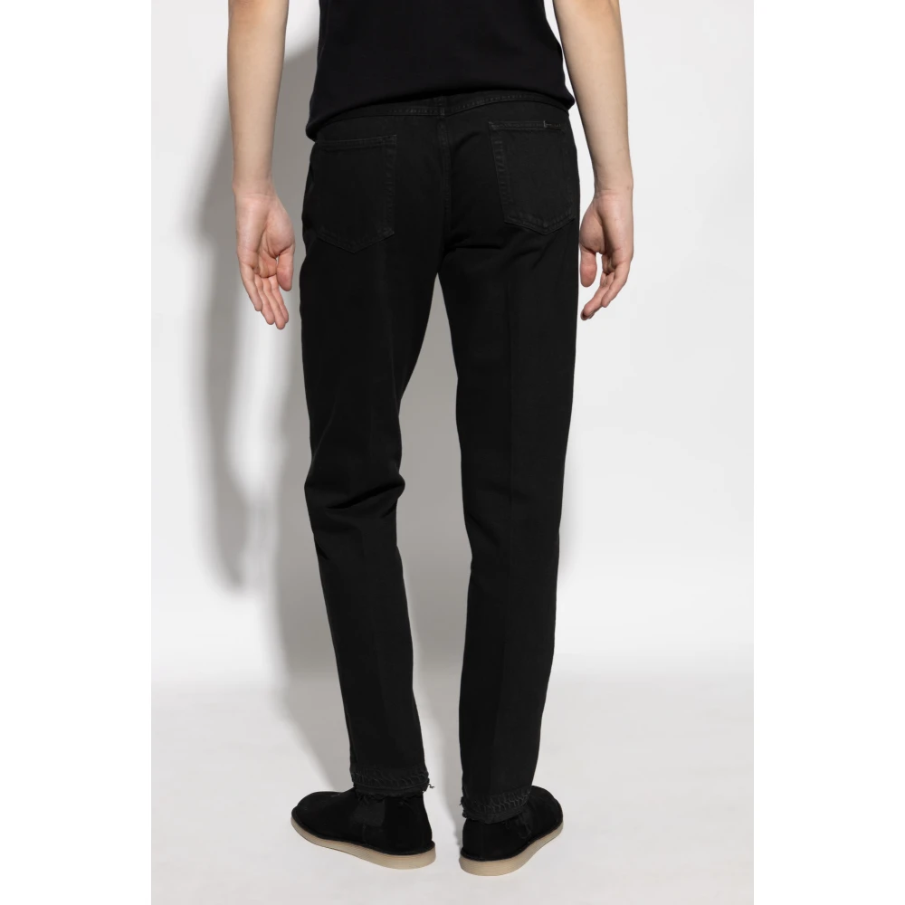 Dolce & Gabbana Jeans met logo Black Heren