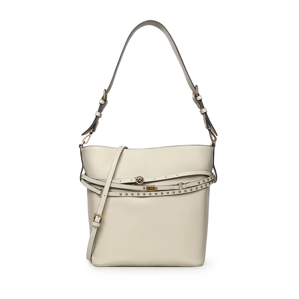 Pinko Women's White Shoulder Bags, One Size, Shoulder Bag