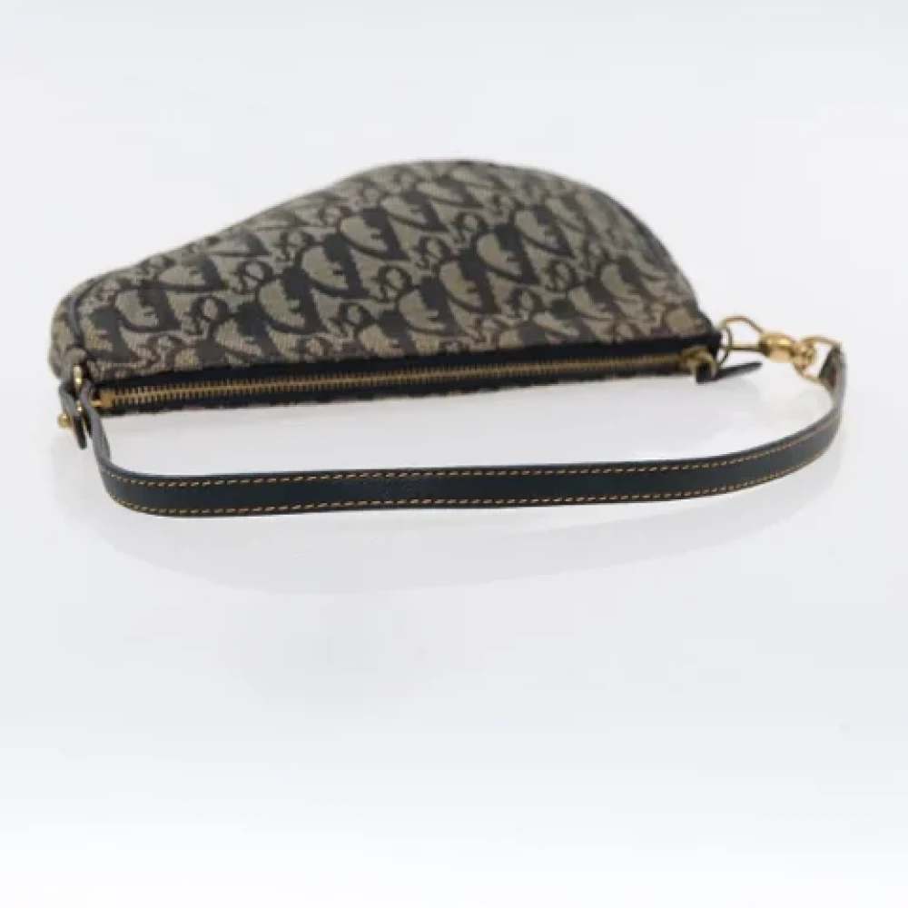 Dior Vintage Pre-owned Canvas dior-bags Blue Dames