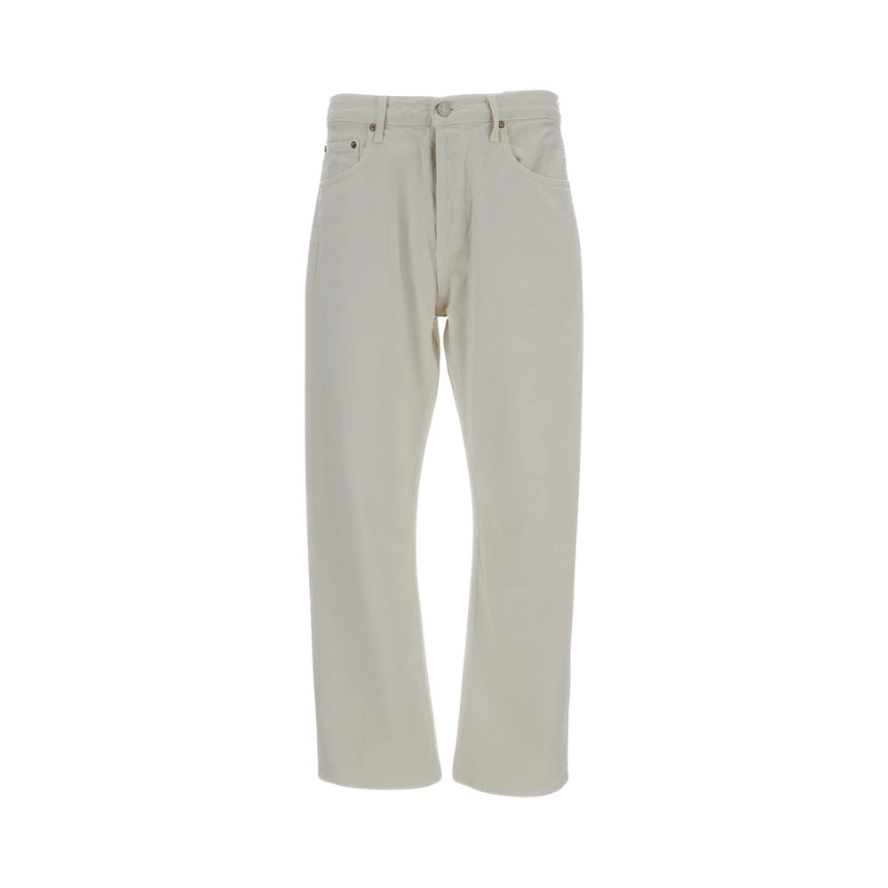 Agolde White Straight Fit Jeans, Male, W29, Magnus Straight Jeans