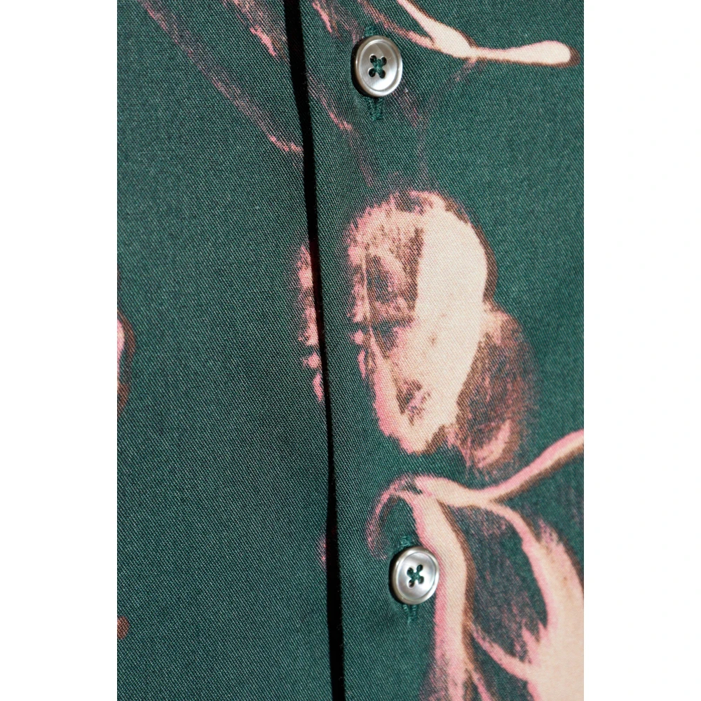 Paul Smith Gestreept overhemd Green Heren