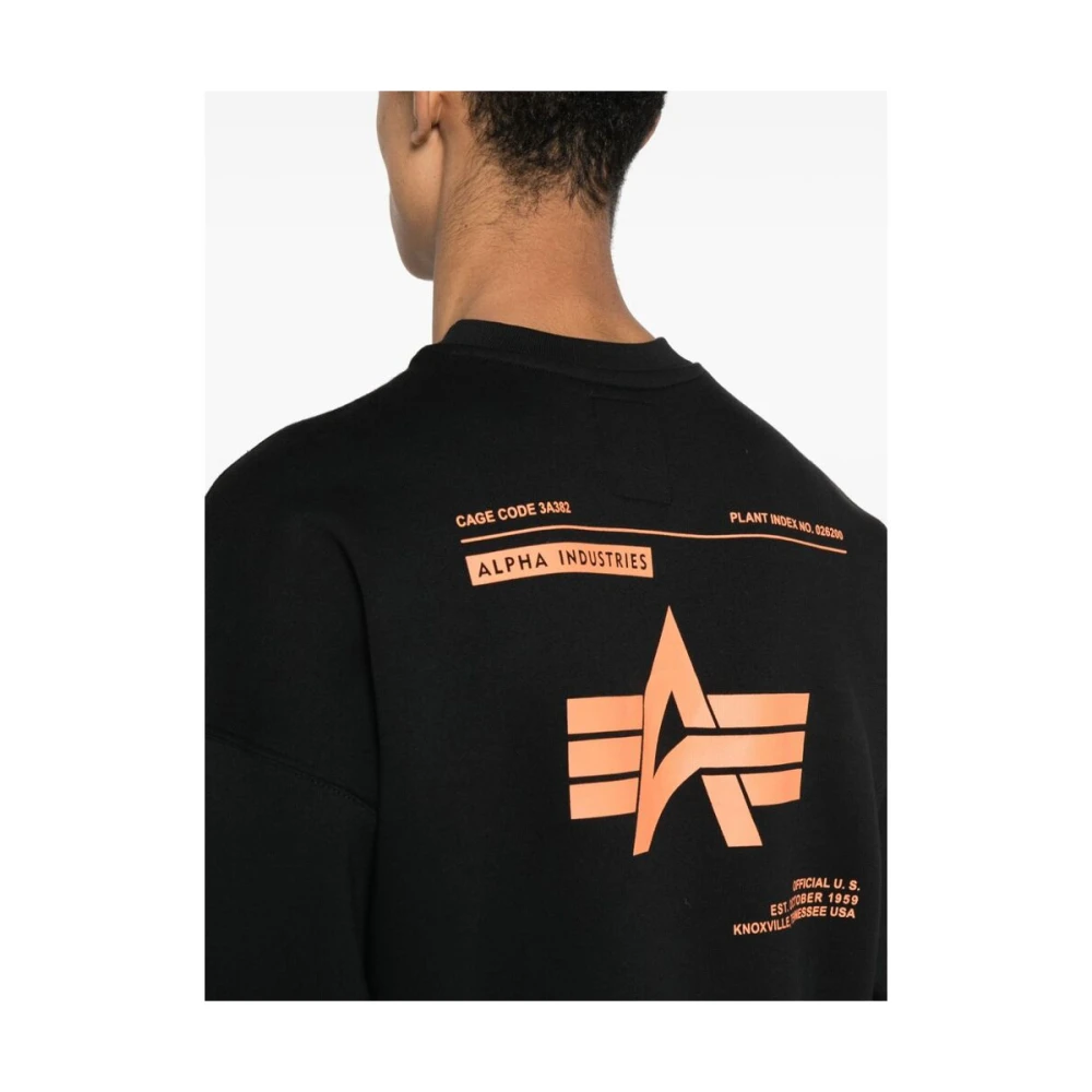 alpha industries Sweatshirts Black Heren