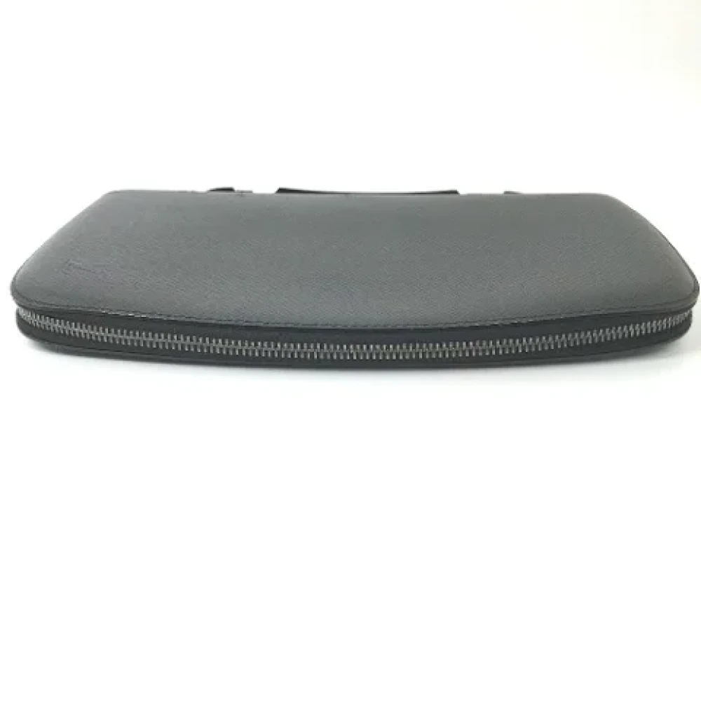 Louis Vuitton Vintage Pre-owned Leather wallets Black Dames